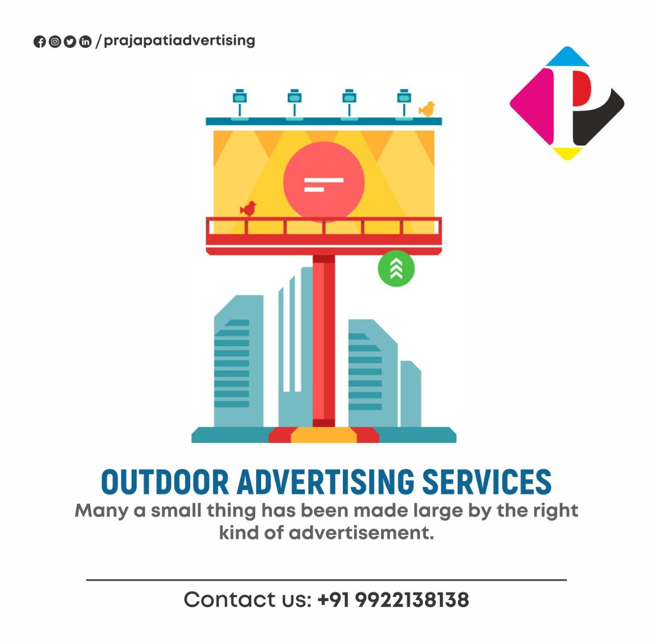 Choose Best Locations Hoarding Advertising Agency in India Prajapati