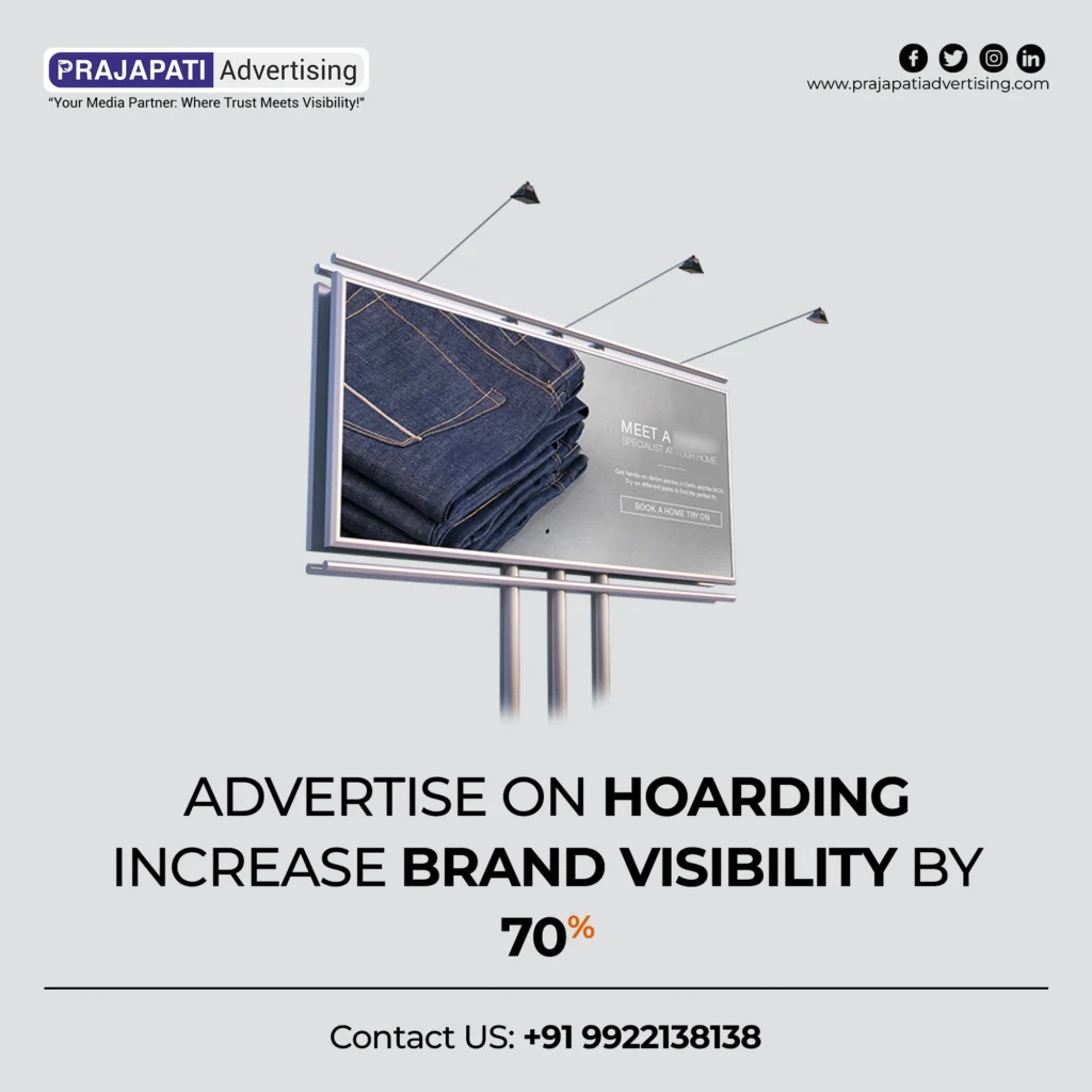 Advertising Agency in Pune - Prajapati Advertising Hoarding Advertising​ image