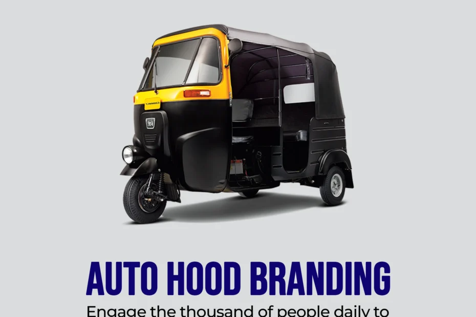 Auto Rickshaw Advertising maketing branding Prajapati Advertising